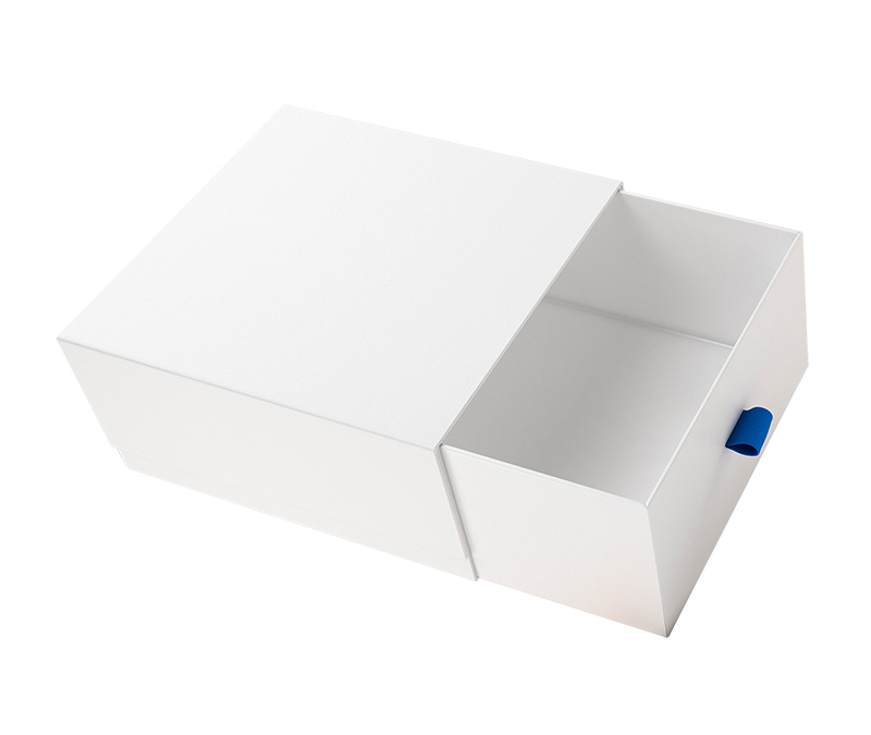Caja con funda blanco